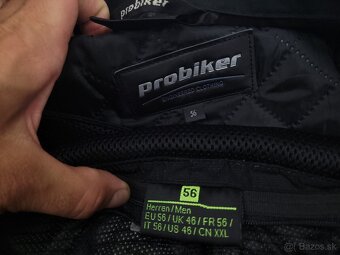Probiker Toursport pánska textilná moto kombinéza 2XL 56 - 10