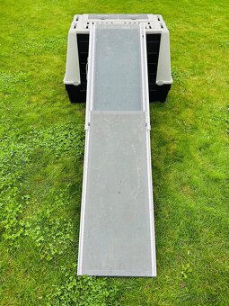 Prenosná klientka pre psy do auta + nástupnú rampu. - 10