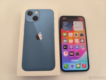 apple iphone 13 mini 128gb Blue / Batéria 100% - 10