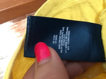 RALPH LAURENT originál citronove damske tricko S - 10