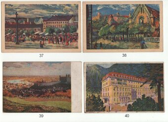 Staré čiernobiele a farebné pohľadnice Bratislava - 10