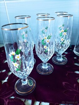 Poháre na víno,sekt , váza - 10