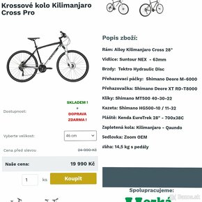 Nepoužívaný crossový bicykel - 10