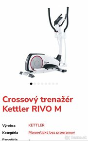 Cross trenažér značky Ketler Rivo M - 10