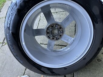 Disky originál Audi R16 5x112 + letné pneu - 10