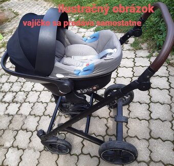 Kočík Petit and Mars Rover 2v1 Grey - 10