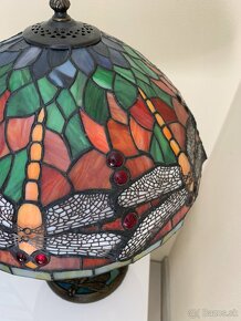 Stolná lampa Tiffany – Vážky - 10
