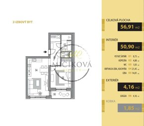 Predáme 2-izb. byt v novostavbe, projekt PANSKÉ POLE, Vráble - 10