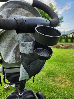 Predám detskú trojkolku KINDERKRAFT Aveo grey - 10