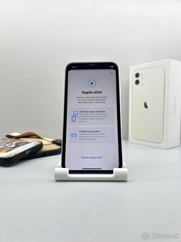 iPhone 11 WHITE NOVÁ BATÉRIA 100%+ CUTE KRYTY - 10