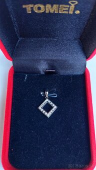 Luxusný diamantovy prívesok z 18k zlata - 10