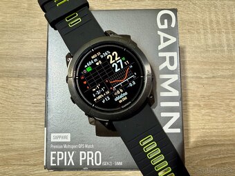 Predam Garmin epix Pro (Gen 2) Sapphire - 51 mm - Titan - 10