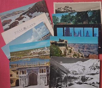 Pohľadnice 100 kusov mix svet 3 - 10