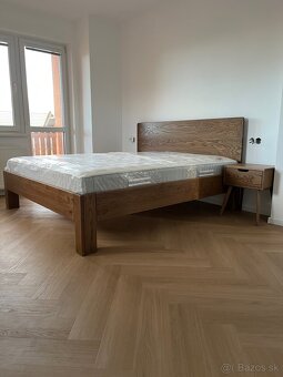 Dubová posteľ 180x200cm - 10
