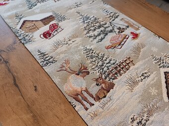 Vianočné prestieranie, štóly - 10