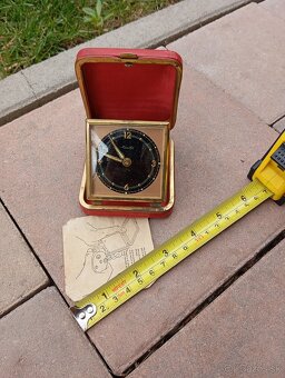 Starožitné cestovné budíky: Europa, Mauthe, Junghans. - 10