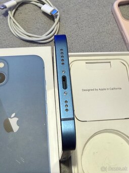 Predám Apple iPhone 13 128GB Blue Stav Nového Telefónu - 10