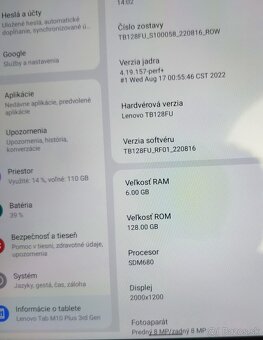 Lenovo Tab M10 Plus 3rd Gen, RAM 6 GB ROM 128 GB, Android 12 - 10