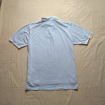 Polo Ralph Lauren biela polokošeľa s krátkym rukávom pruhy L - 10