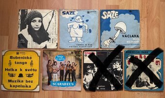 Predám zbierku 119 ks SP platní - 10