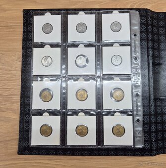 Album Optima s kazetou + mince ČSR, ČSSR, SR - 10