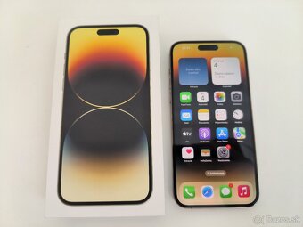 apple iphone 14 PRO MAX 128gb Gold / Batéria 100% - 10