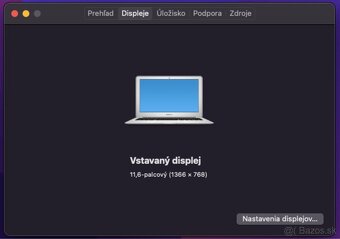 PREDÁM - apple MacBook AIR 11.6”, model A1465 - 10