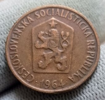 Československé  mince.č.1. - 10