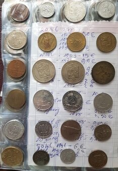 rôzne mince - 10