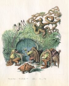 Kúpim perokresby Hobbit - Peter Kľúčik - 10