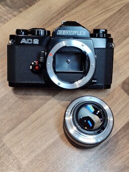 Kinofilm Revueflex AC-2 + objektivy 50/1.4 + 135/2.8 - 10