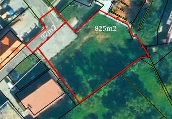 STAVEBNÝ POZEMOK / SLEPÁ ULIČKA / BB / RUDLOVÁ / 922 m2 - 10