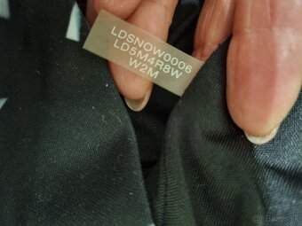 luxusné čierno sivo biele elastické šaty Karl Lagerfeld 40 - 10