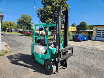 VZV Mitsubishi FD15 plynový, 1350kg, 3.7m, boční posuv - 10