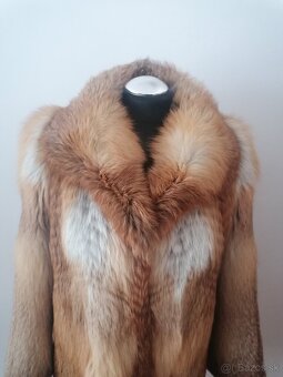 Trendový kožuch líška M/L - 10