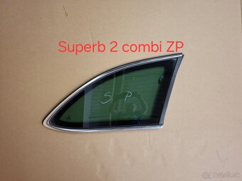rozpredám sklá, tesnenia, lišty Superb 2 combi - 10
