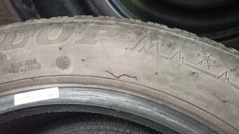 Predám Dunlop WinterSport5 205/55 R16 91H DOT3719 - 10