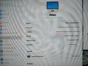 AKCiA Apple iMac 21,5" core i5 8Gb ram - 10
