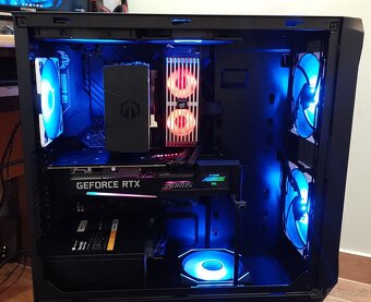 Výkonný herný PC–Ryzen5+RTX 3070 AORUS MASTER+32GB Dominator - 10