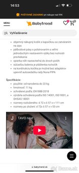Športový kočík NUNA TAVO NEXT - 10