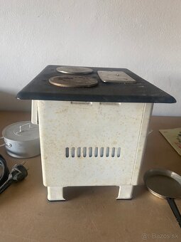 Sporák mini detský kuchyňa elektrický retro Märklin - 10