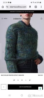 Luxusný sveter Roberto Collina - 10