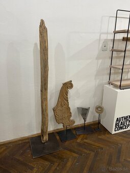 Sada nábytku z kartáčovaného dreva - 10