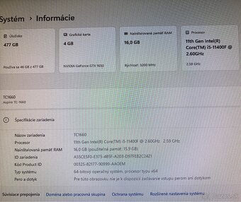 PC Acer Aspire TC-1660 - 10