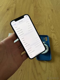 iPhone 12 128 gb Blue v záruke + príslušenstvo - 10