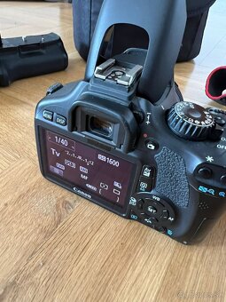 📷 Canon EOS 550D + 2 objektívy + príslušenstvo (skvelý mix) - 10