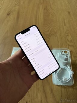 iPhone 13 128 gb Midnight v záruke + príslušenstvo - 10