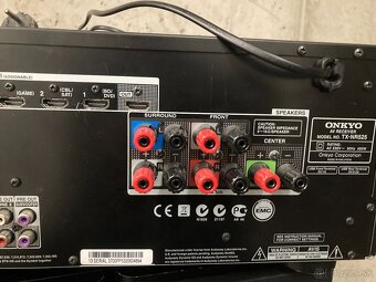 Predám ONKYO zosiloač TXNR 525 plus boxy - 10