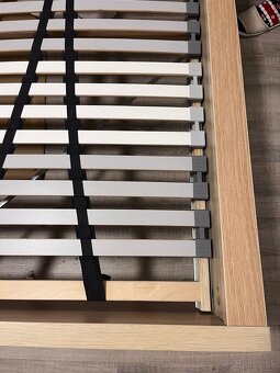 posteľ MALM s roštom 2x LÖNSET + 2x nočná komoda - 10