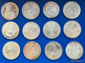 Rakúsko - Uhorské strieborné mince + Rakúsko - 10